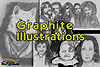 Graphite Portraiture, Ink Illustration & Restorations & Reproductions